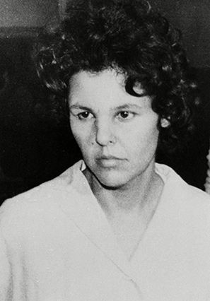 Judith Clark when she was taken into custody in 1981
